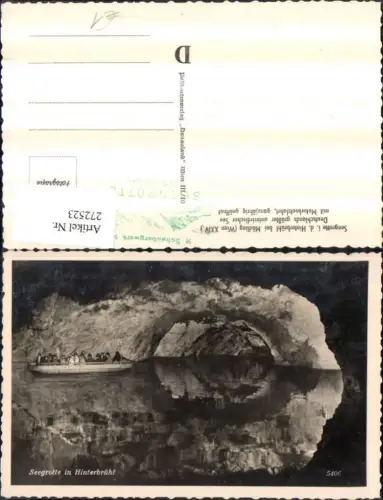272523,Seegrotte in Hinterbrühl b. Mödling Boot