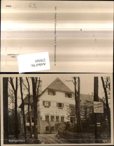 278365,Anningerhaus Gaaden b. Mödling