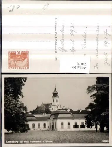 278371,Laxenburg b. Mödling Schlosshof u. Kirche