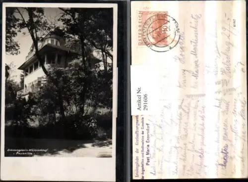 291606,Erholungsheim Wällischhof Parkvilla b. Maria Enzersdorf
