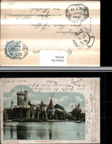 299586,Laxenburg Franzensburg Türme