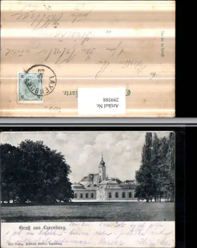 299588,Gruß aus Laxenburg Blick zur Kirche