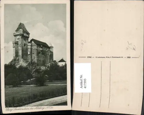 417593,Burg Liechtenstein b. Mödling