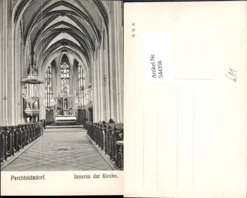 544356,tolle AK Perchtoldsdorf b. Wien Kirche