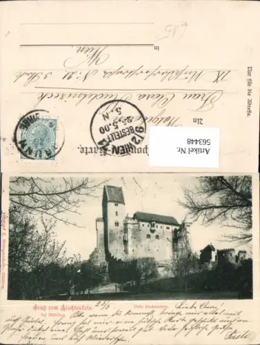 563448,Maria Enzersdorf Liechtenstein b. Mödling Veste Burg Liechtenstein
