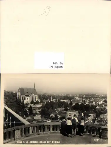 591589,Blick v. d. Goldenen Stiege auf Mödling