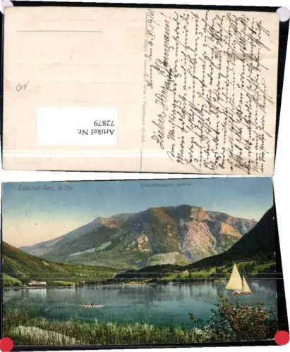 72879,Lunzersee bei Lunz am See Boot Scheiblingstein