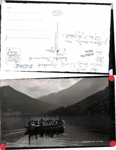 78316,Lunzersee bei Lunz am See Boot Ledermann 43710