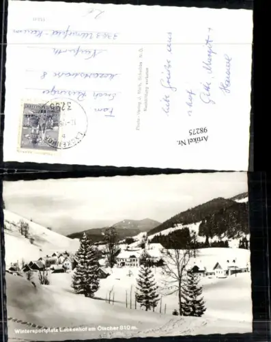 98275,Lackenhof am Ötscher Totale m. Häuser