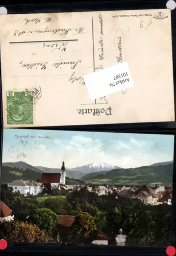 101507,Purgstall m. Ötscher Tolle Ortsansicht 1910