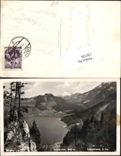 120729,Lunzersee Lunz am See m. Ötscher