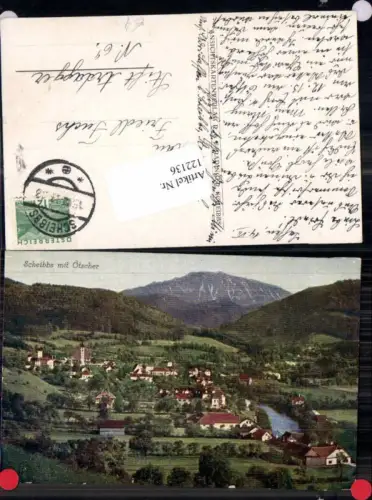 122136,Scheibbs m. Ötscher 1930