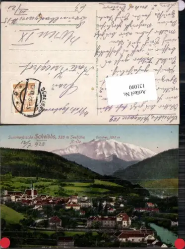 131090,Scheibbs m. Ötscher 1915