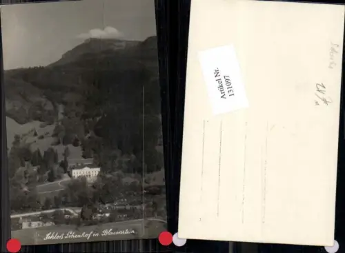 131097,FotoAK Schloss Lehenhof m. Blasenstein Neustift Ginning Scheibbs