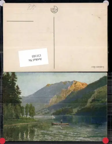 131103,Lunzersee Lunz am See pub Kilophot Künstler AK