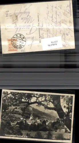 153778,Gresten Ansicht m. Baum 1929