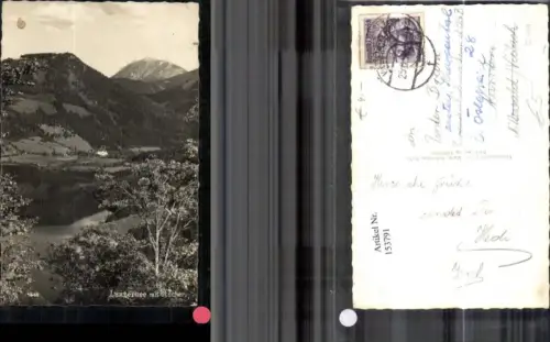 153791,Lunzersee m. Ötscher Lunz a. See 1957