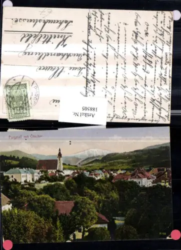 188505,Purgstall m. Ötscher Totale