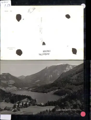 196508,Lunzersee b. Lunz am See m. Scheiblingstein