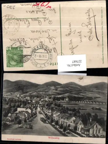 227687,Wolfpassing Totale b. Steinakirchen a. Forst