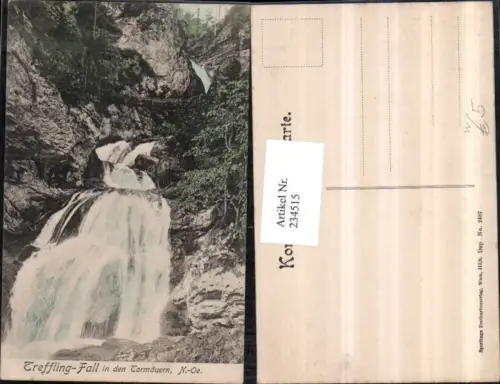 234515,Treffling-Fall Wasserfall in d. Tormäuern b. Gaming