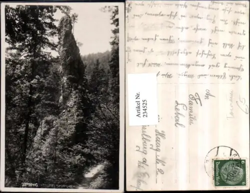 234525,Tormäuer Teufelskirche Felsen b. Gaming