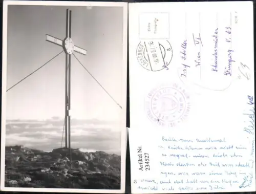 234527,Ötschergipfel Gipfelkreuz b. Lackenhof