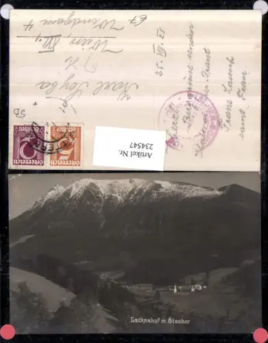 234547,Lackenhof m. Ötscher