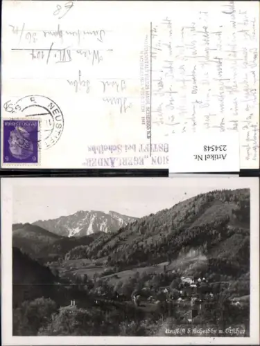 234548,Neustift b. Scheibbs m. Ötscher