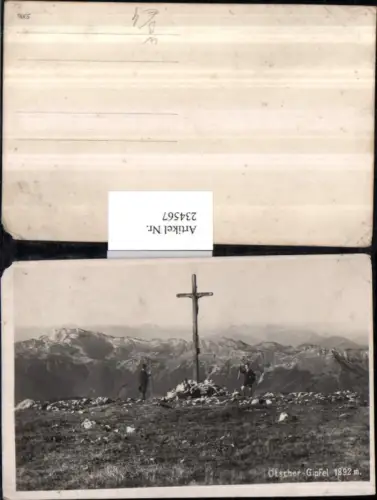 234567,Ötscher-Gipfel Gipfelkreuz b. Lackenhof