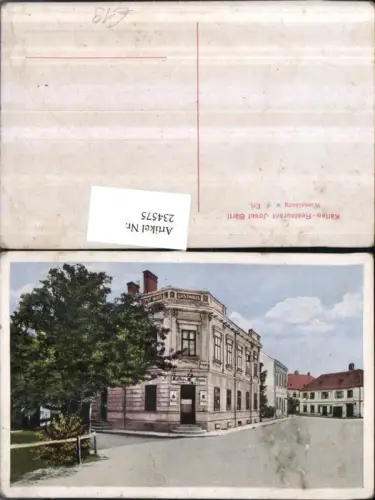 234575,Wieselburg an d. Erlauf Kaffee Restaurant Josef Bärtl