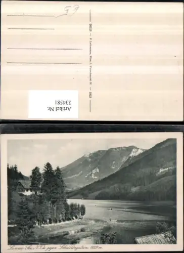 234581,Lunzer See b. Lunz geg. Scheiblingstein