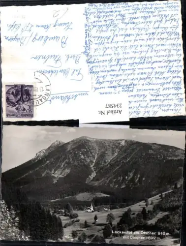 234587,Lackenhof am Ötscher m. Ötscher