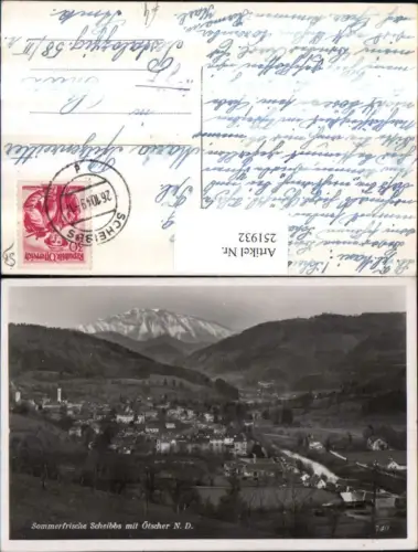 251932,Scheibbs Totale m. Ötscher