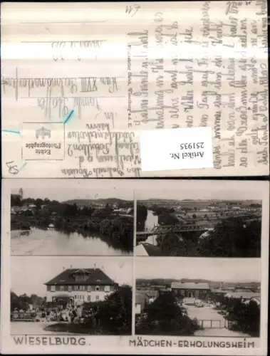 251935,Wieselburg Totale Brücke Mädchen Erholungsheim Mehrbildkarte