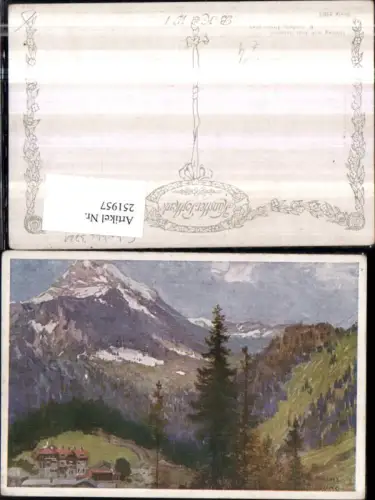 251957,Künstler AK Karl Ludwig Prinz Gösing m. d. Ötscher b. Puchenstuben pub Brüder Kohn B.K.W.I. 226euro7