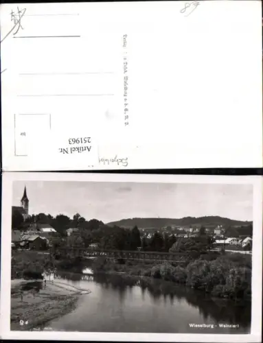 251963,Wieselburg Teilansicht Brücke m. Weinzierl