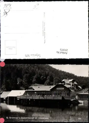 251973,G. Grubmayrs Gastwirtschaft am Lunzersee b. Lunz