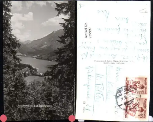 259997,Lunzersee See b. Lunz m. Scheiblingstein