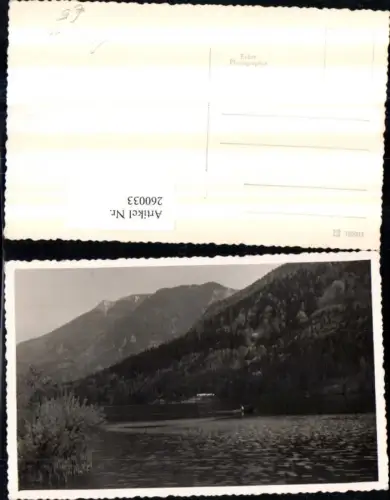 260033,Foto AK Lunzersee See b. Lunz Partie Bergkulisse