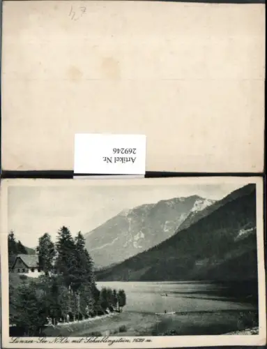 269246,Lunz Lunzer See m. Scheiblingstein Bergkulisse