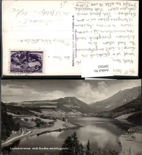 269265,Lunz Lunzer See m. Scheiblingstein Bergkulisse