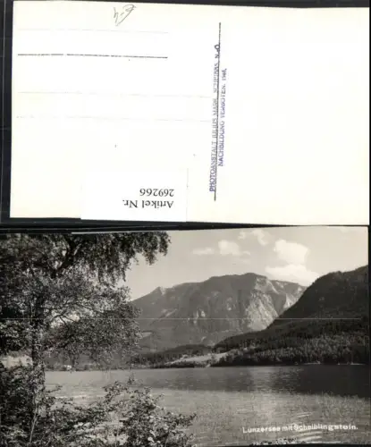 269266,Lunz Lunzer See m. Scheiblingstein Bergkulisse