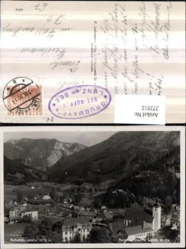 272512,Lunz am See Totale m. Scheiblingstein