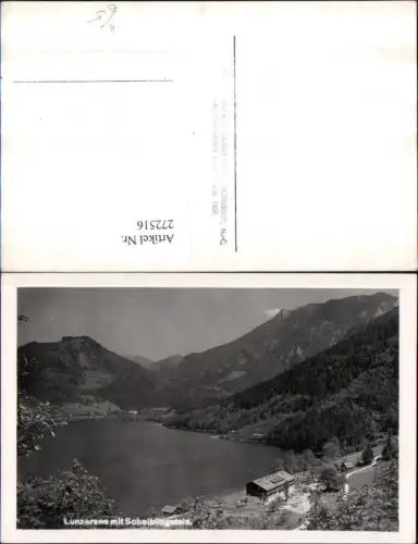 272516,Lunzersee See b. Lunz m. Scheiblingstein Bergkulisse