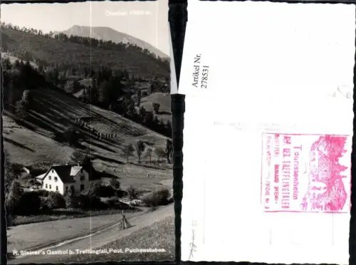 278531,R. Steiners Gasthof b. Trefflingfall m. Ötscher b. Puchenstuben