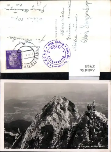 278951,Ötscher b. Lackenhof Rauher Kamm Bergkulisse
