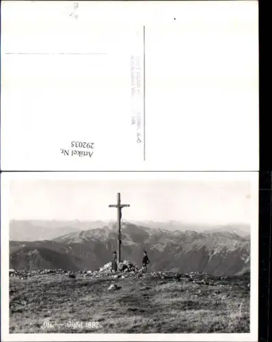 292035,Ötscher-Gipfel Kreuz Bergkulisse b. Lackenhof
