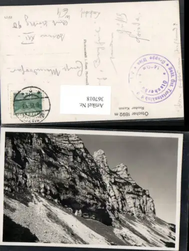 367018,Ötscher Rauher Kamm b. Lackenhof Bergkulisse
