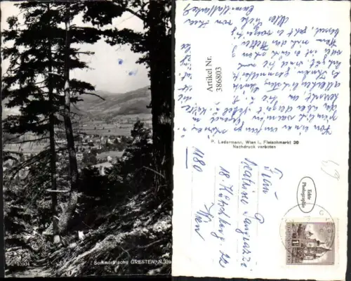 386803,Blick auf Gresten Totale